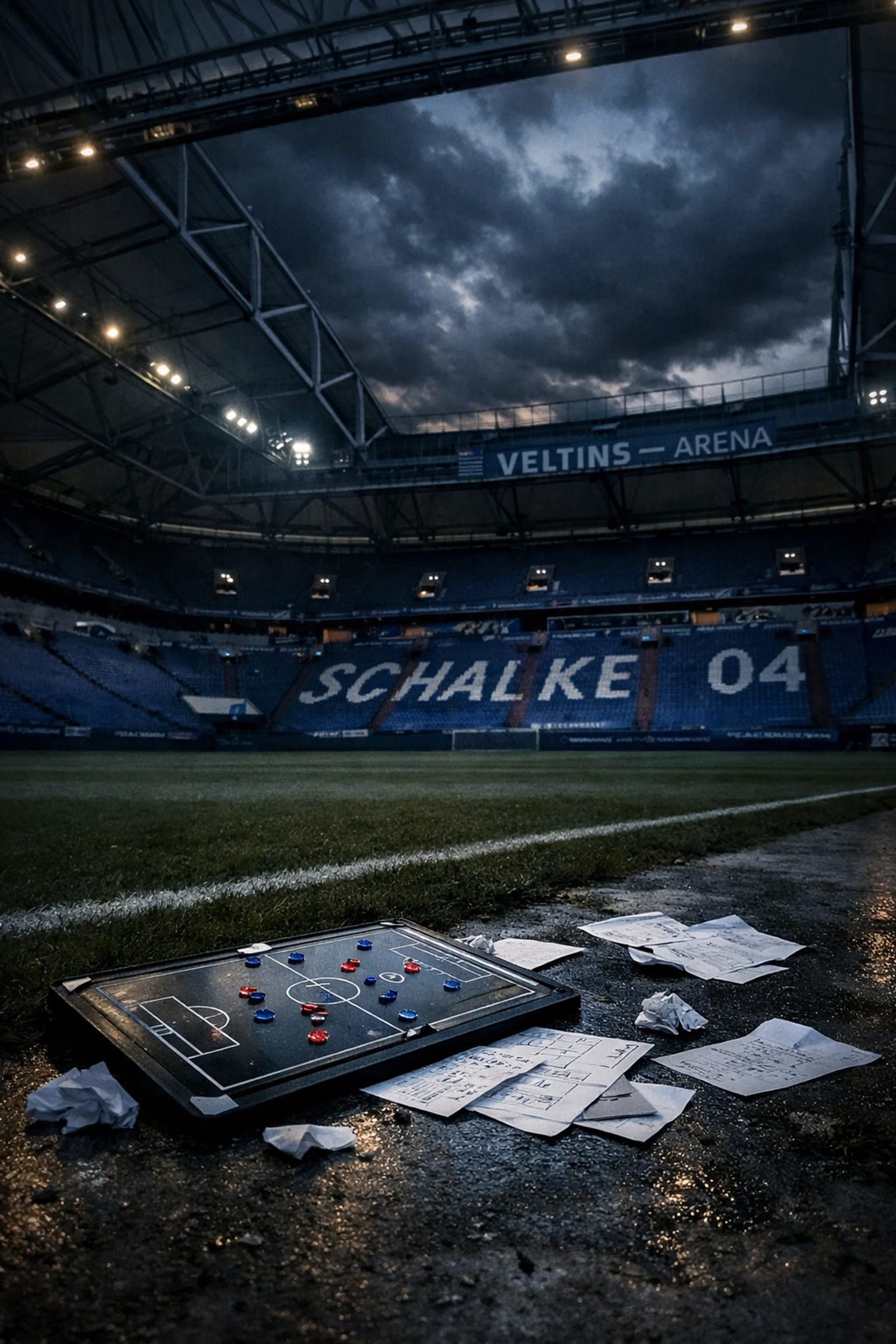 Schalke 04 Veltins-Arena leer – Trainerdruck auf Muslic steigt nach fünf sieglosen Spielen