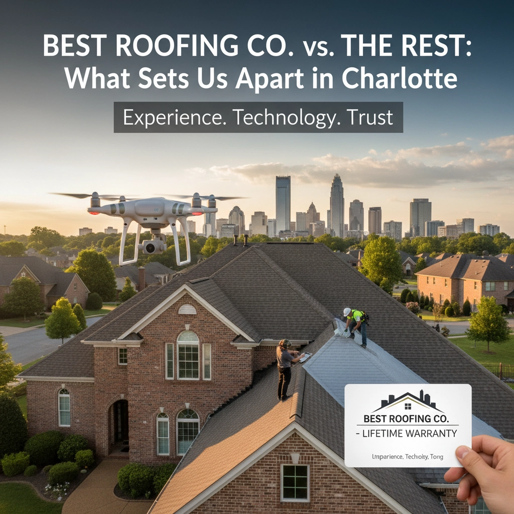 Best Roofing Co Charlotte Residential Project Comparison