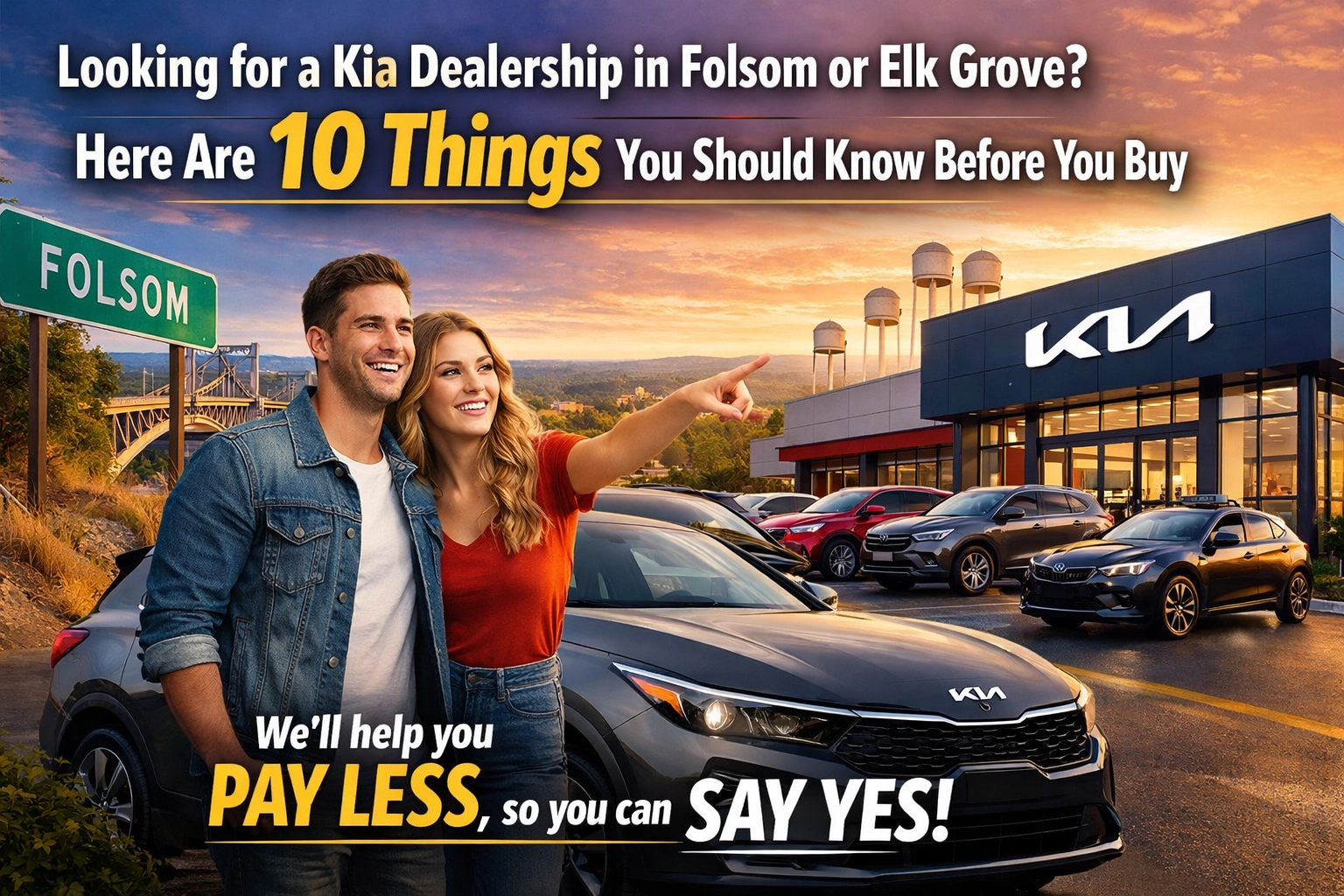 [HERO] Looking for a Kia Dealership in Folsom or Elk Grove? Here Are 10 Things You Should Know Before You Buy