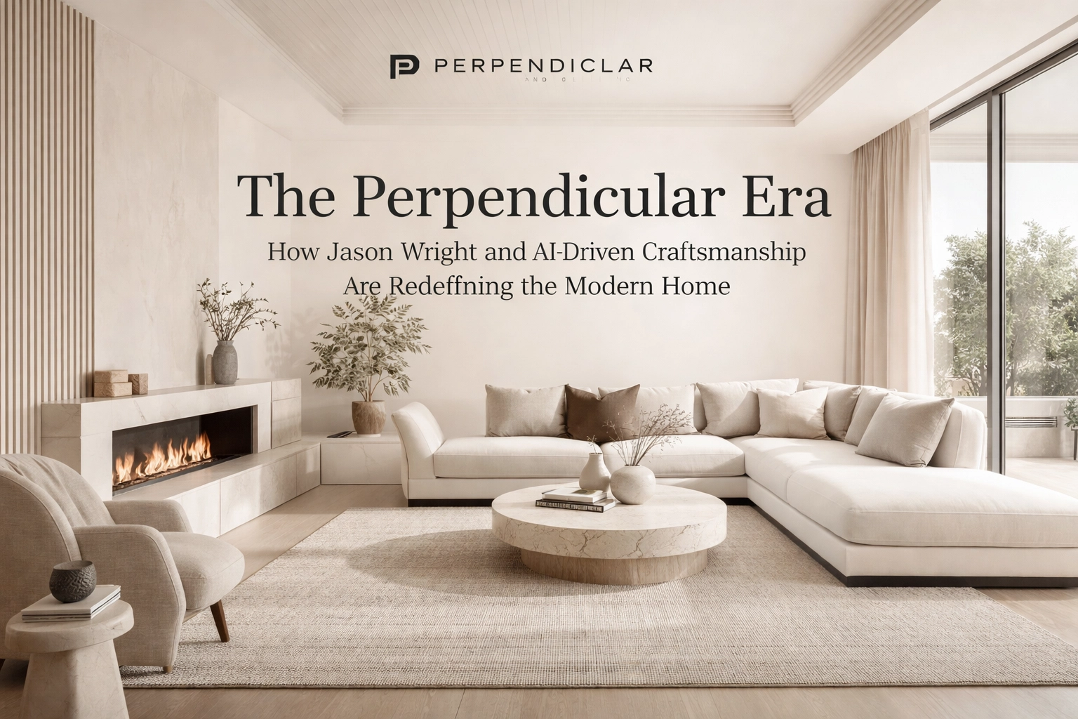 [HERO] The Perpendicular Era: How Jason Wright and AI-Driven Craftsmanship Are Redefining the Modern Home