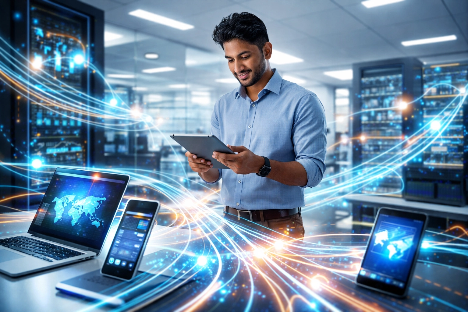 Professional monitoring third-party data connections between financial app systems and devices