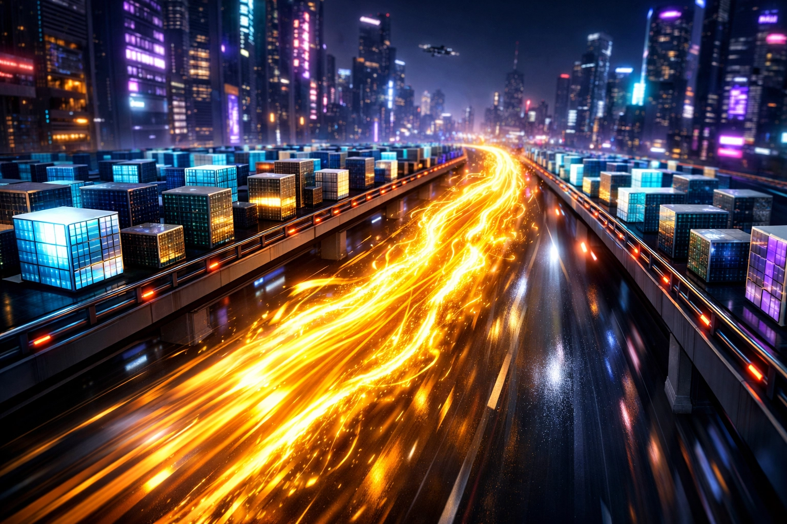 Fast and efficient Larecoin.ai crypto payment processing with 50% lower fees in a digital metaverse environment.