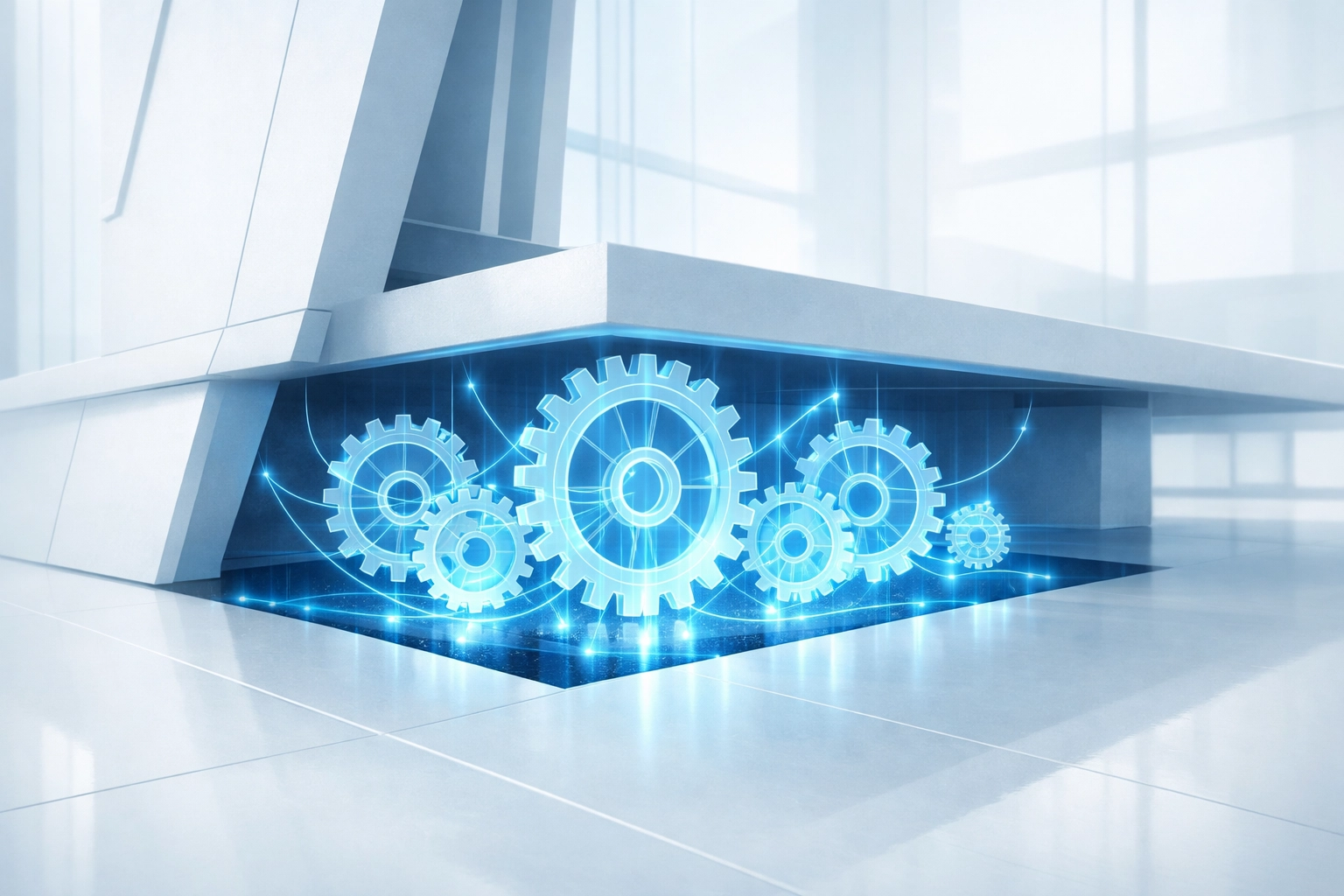 A digital automation engine integrated into business architecture for scalable growth and operational leverage.