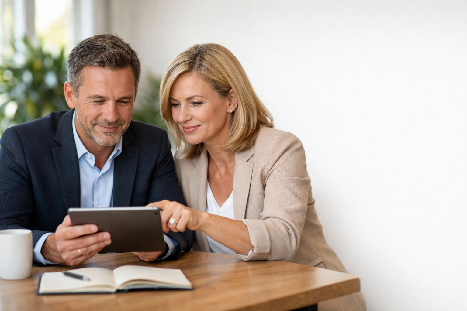 Sober entrepreneurs practicing business and recovery accountability in a mastermind group session.