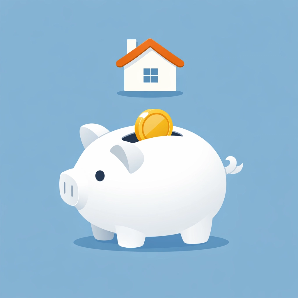 Ahorro para el pago inicial de una casa y consejos para reunir el down payment rápido.