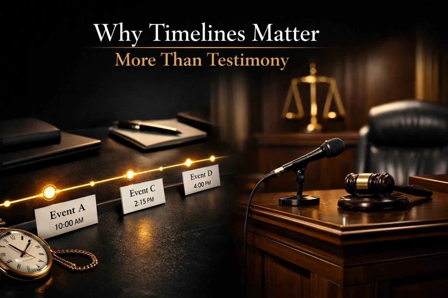[HERO] Why Timelines Matter More Than Testimony