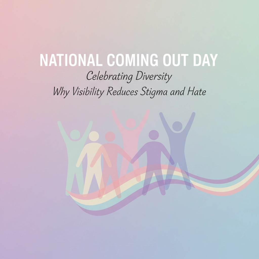 National Coming Out Day: Celebrating Diversity and Why Visibility Reduces Stigma and Hate