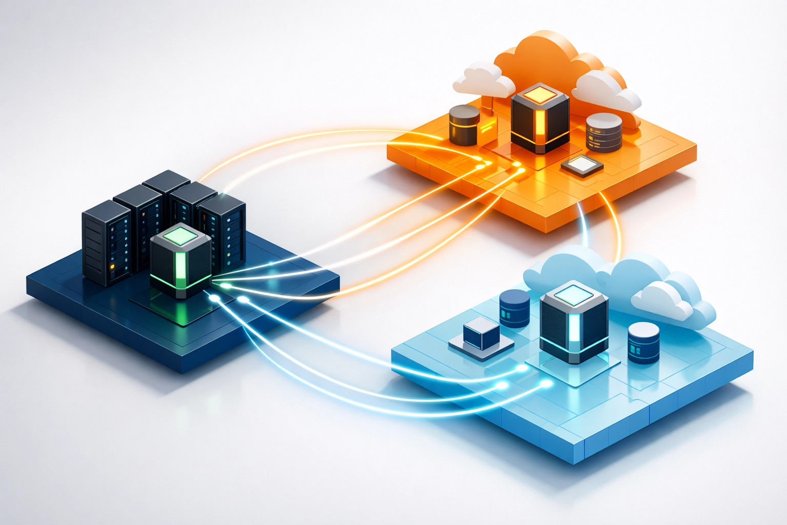 ServiceNow MID server placement across on-premises AWS and Azure cloud environments