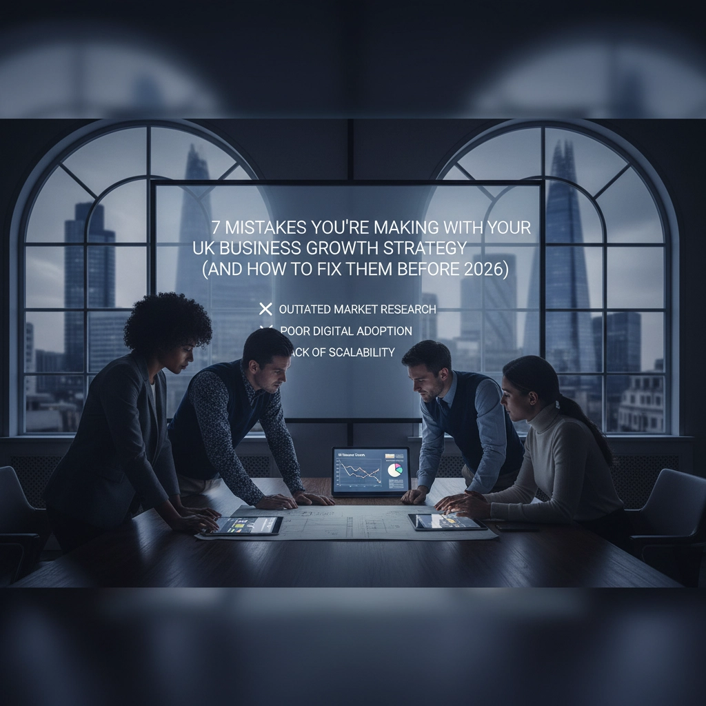 7 Mistakes You're Making with Your UK Business Growth Strategy (and How to Fix Them Before 2026) 7 Mistakes You're Making with Your UK Business Growth Strategy (and How to Fix Them Before 2026)