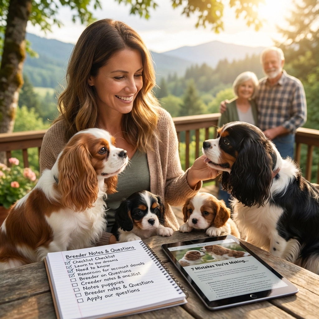 7 Mistakes You're Making When Choosing a Cavalier Breeder in Oregon (And How to Fix Them)