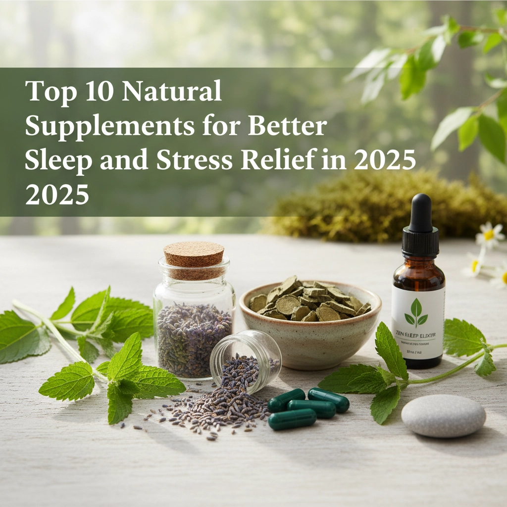 Top 10 Natural Supplements for Better Sleep and Stress Relief in 2025