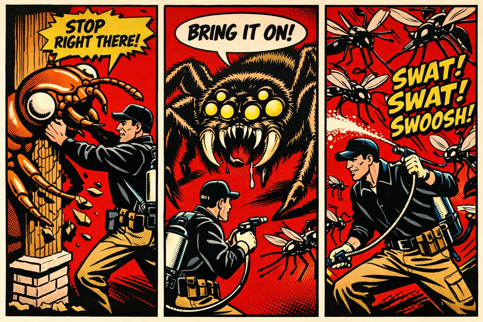 Expert exterminator in Jasper AL providing termite, mosquito, and spider protection.