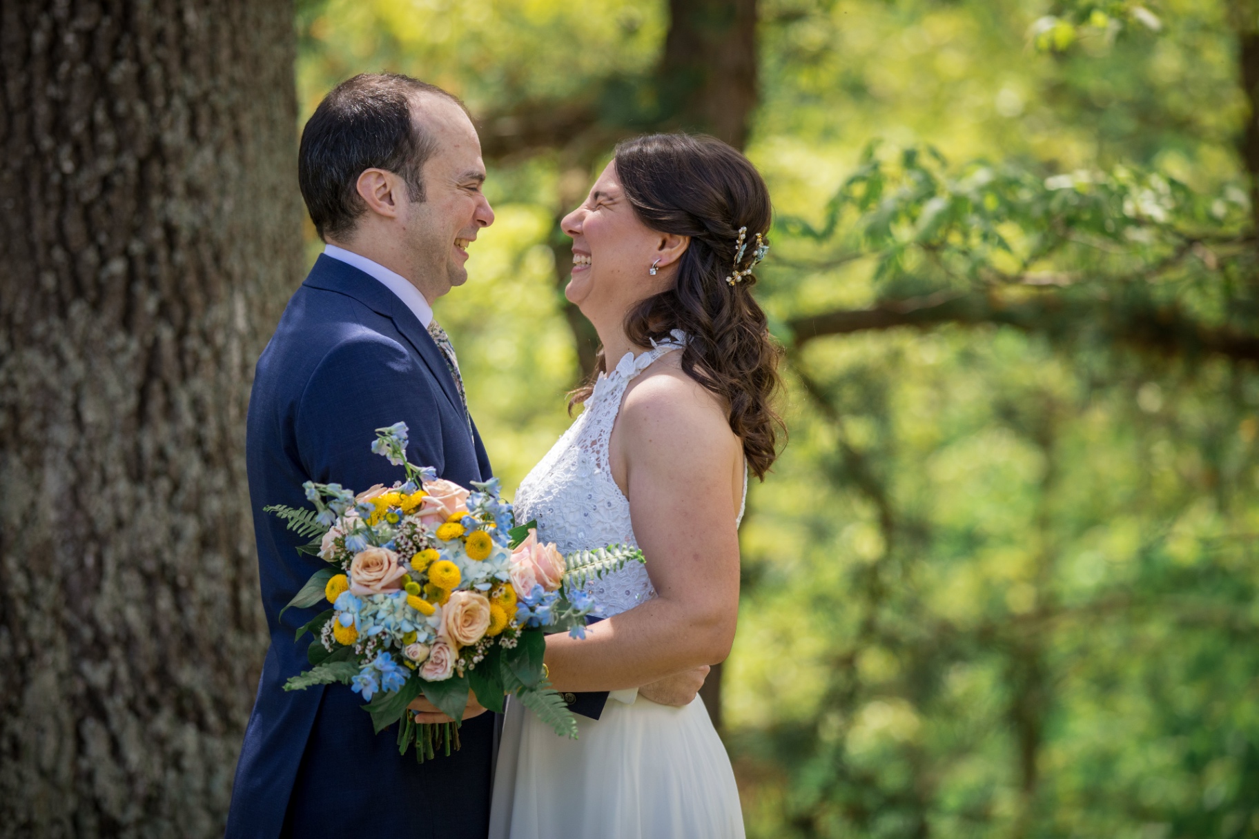 Victoria & Paul wedding photo at Stroudsmoor Inn