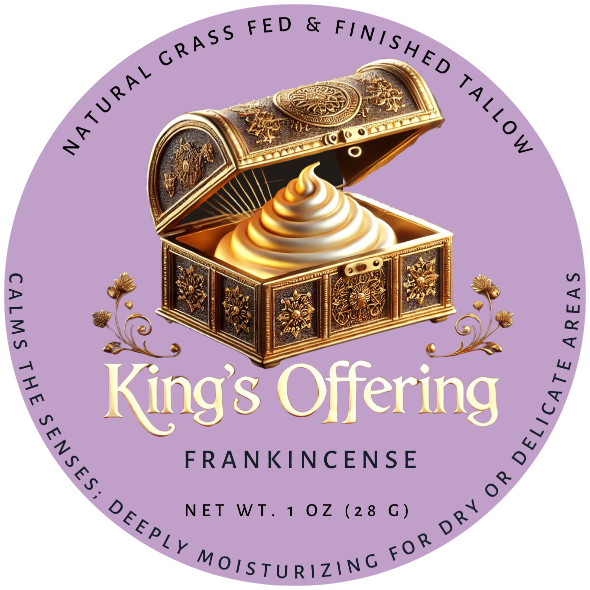 The Remedy Wagon’s King’s Offering Frankincense Tallow Balm