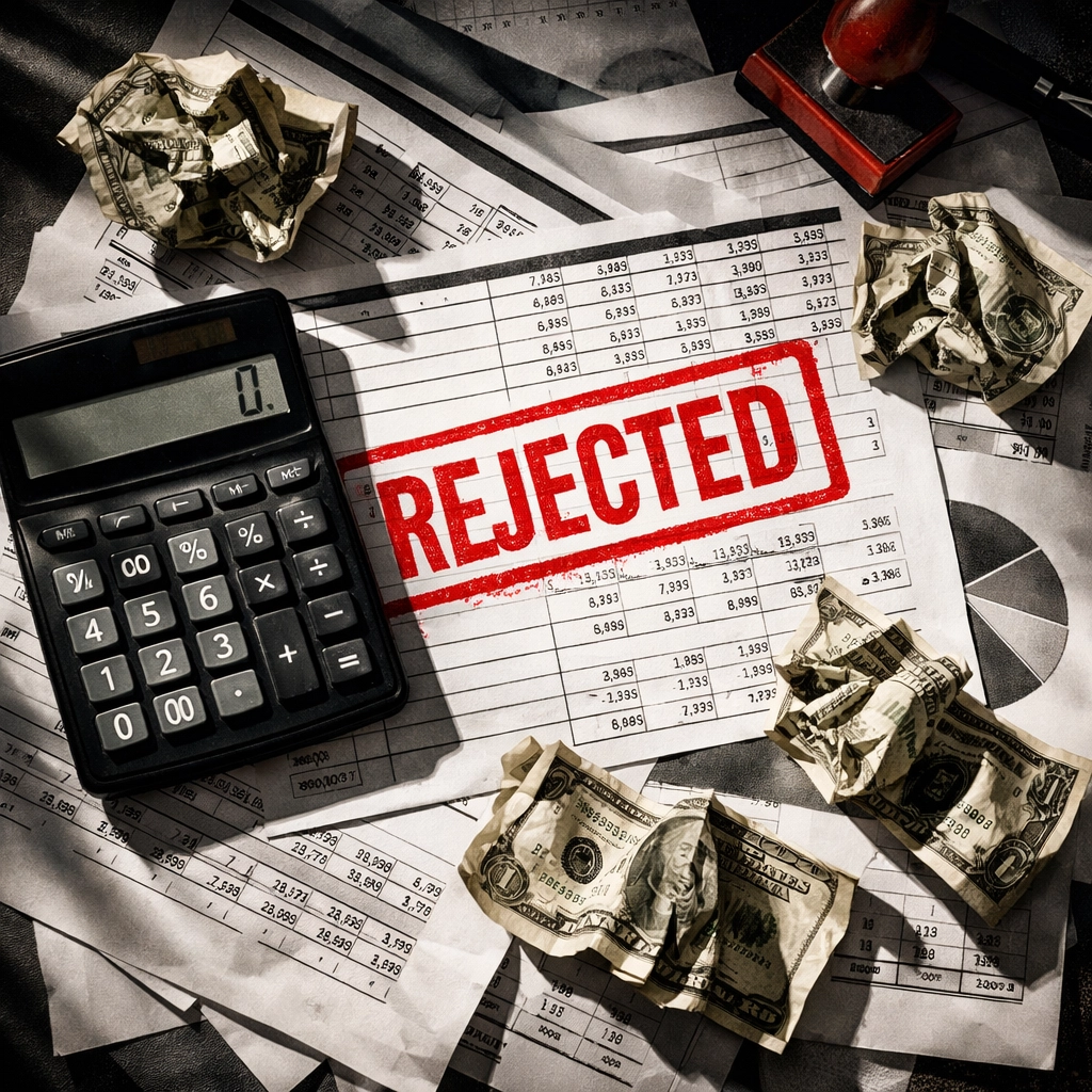 Franchise fees and royalties eating business profits shown on financial documents