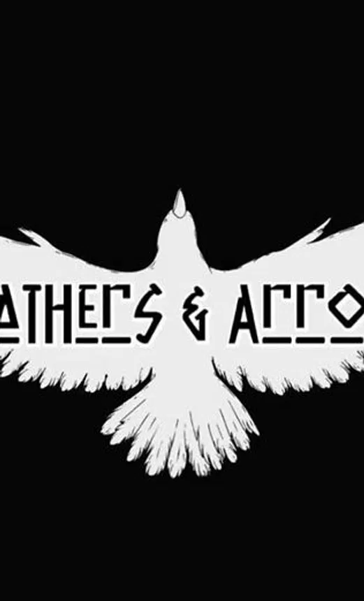 Modern geometric bird graphic