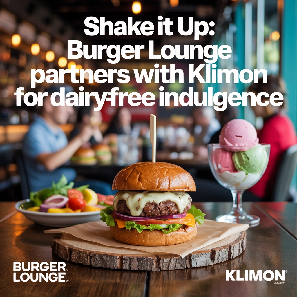 SHAKE IT UP: BURGER LOUNGE PARTNERS WITH KLIMON FOR DAIRY-FREE INDULGENCE - Food & Beverage Magazine