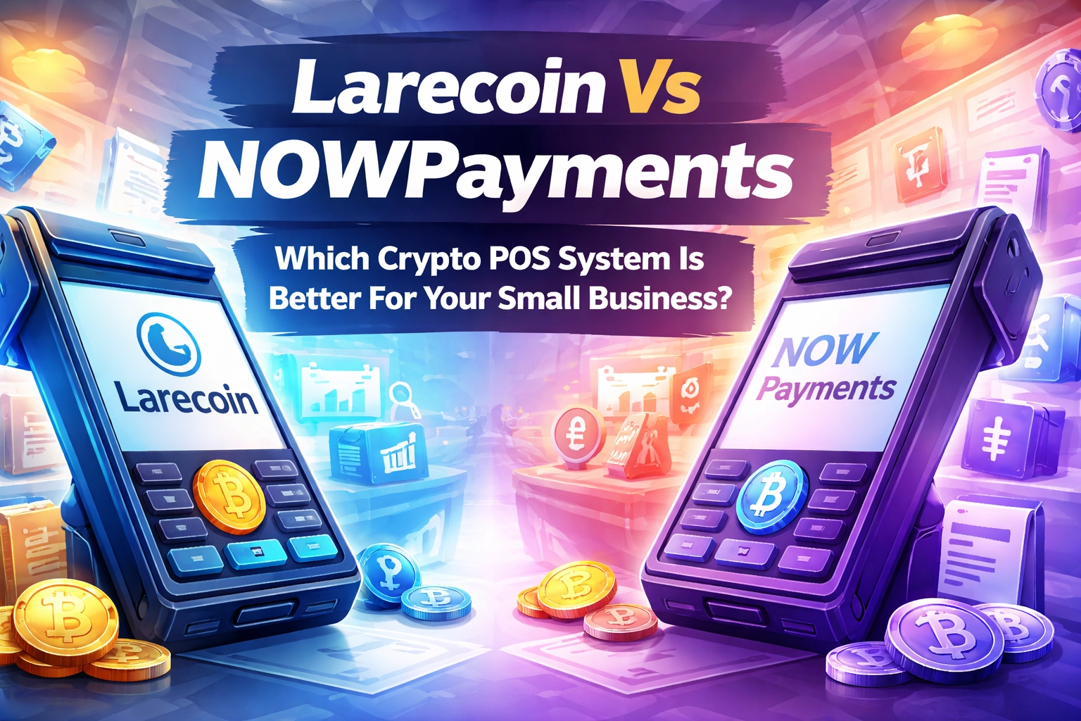 [HERO] Larecoin Vs NOWPayments: Which Crypto POS System Is Better For Your Small Business?