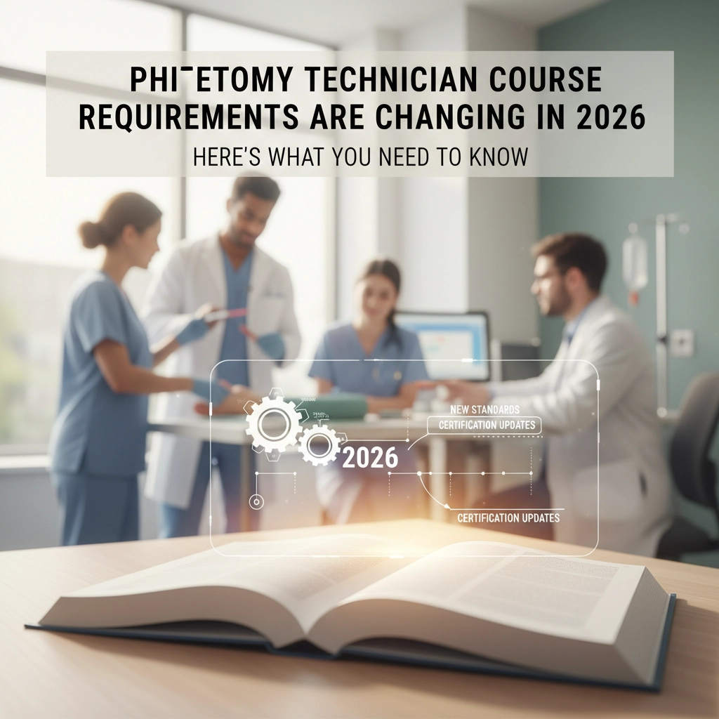 Phlebotomy Technician Course Requirements Are Changing in 2026: Here's What You Need to Know
