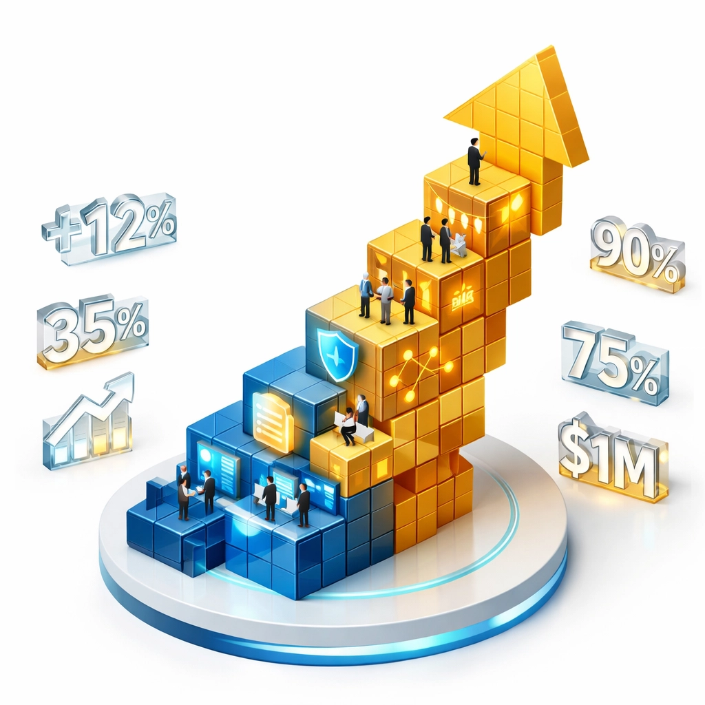 ROI growth metrics from integrated ServiceNow ITAM compliance implementation