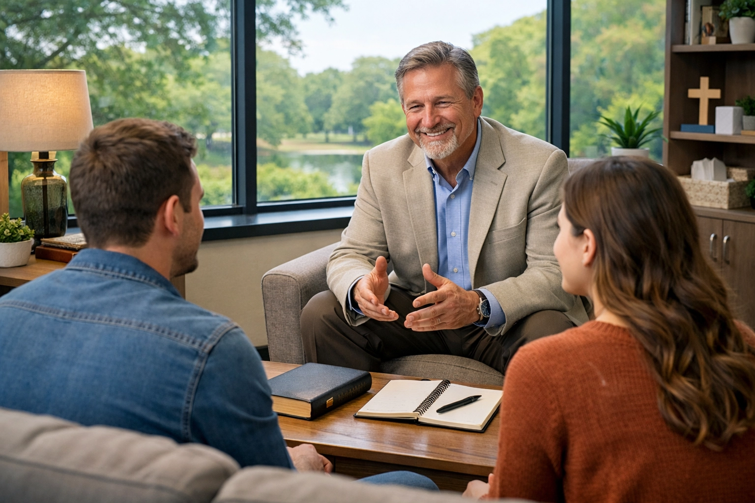 Pastoral counselor providing spiritual and mental health guidance at First Assembly Memphis.