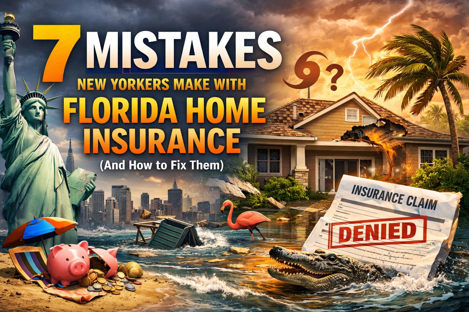 [HERO] 7 Mistakes New Yorkers Make With Florida Home Insurance (And How to Fix Them)