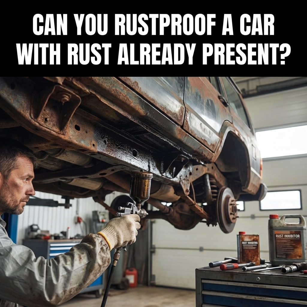 Can you rustproof a car with rust already present?