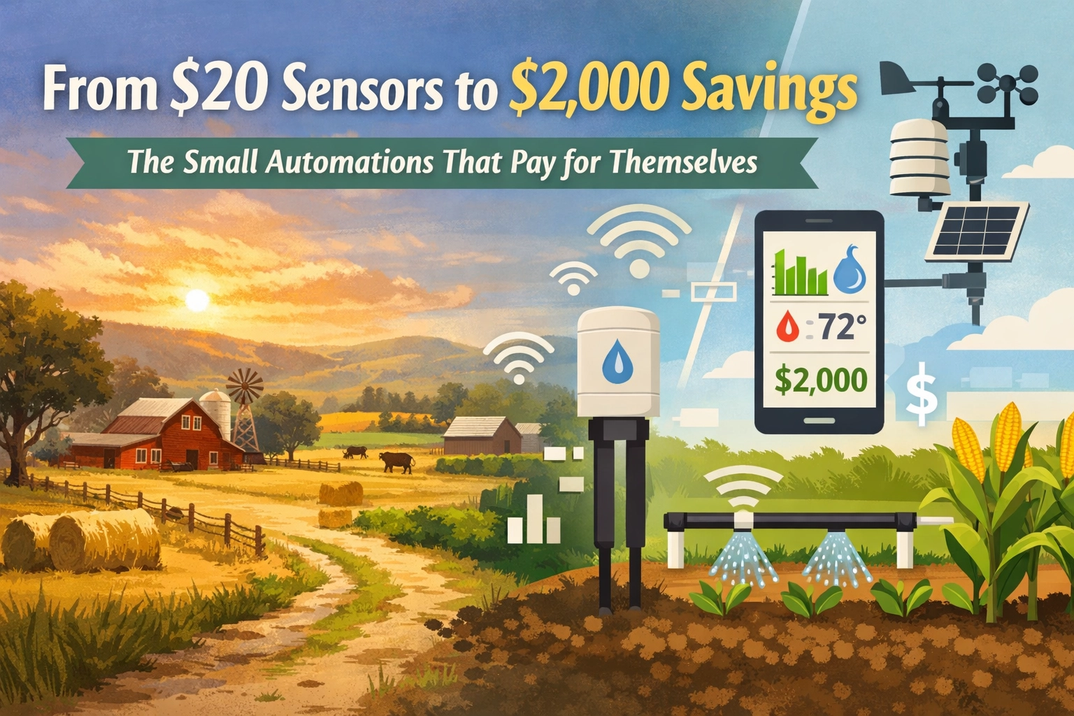 [HERO] From $20 Sensors to $2,000 Savings: The Small Automations That Pay for Themselves