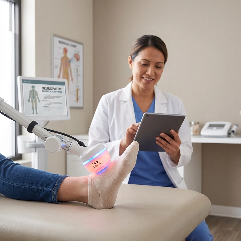 [HERO] Causes of Neuropathy & Solutions: Why MLS Class 4 Robotic Laser Therapy Could Be Your Best Option