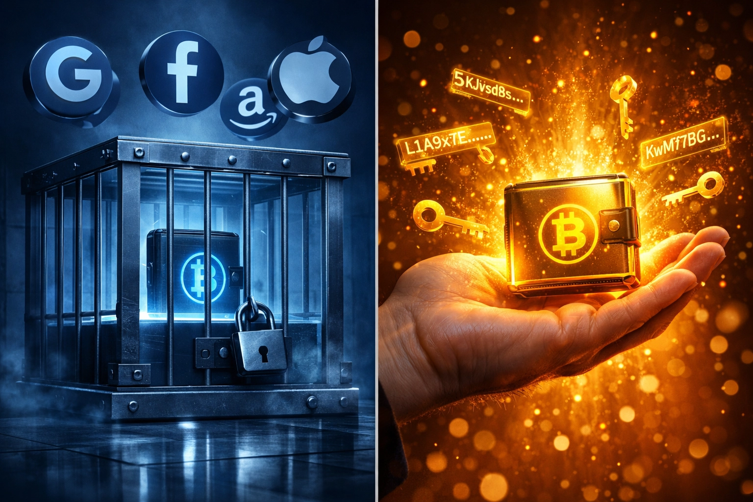 Custodial vs self-custody crypto wallets: traditional processors vs merchant control