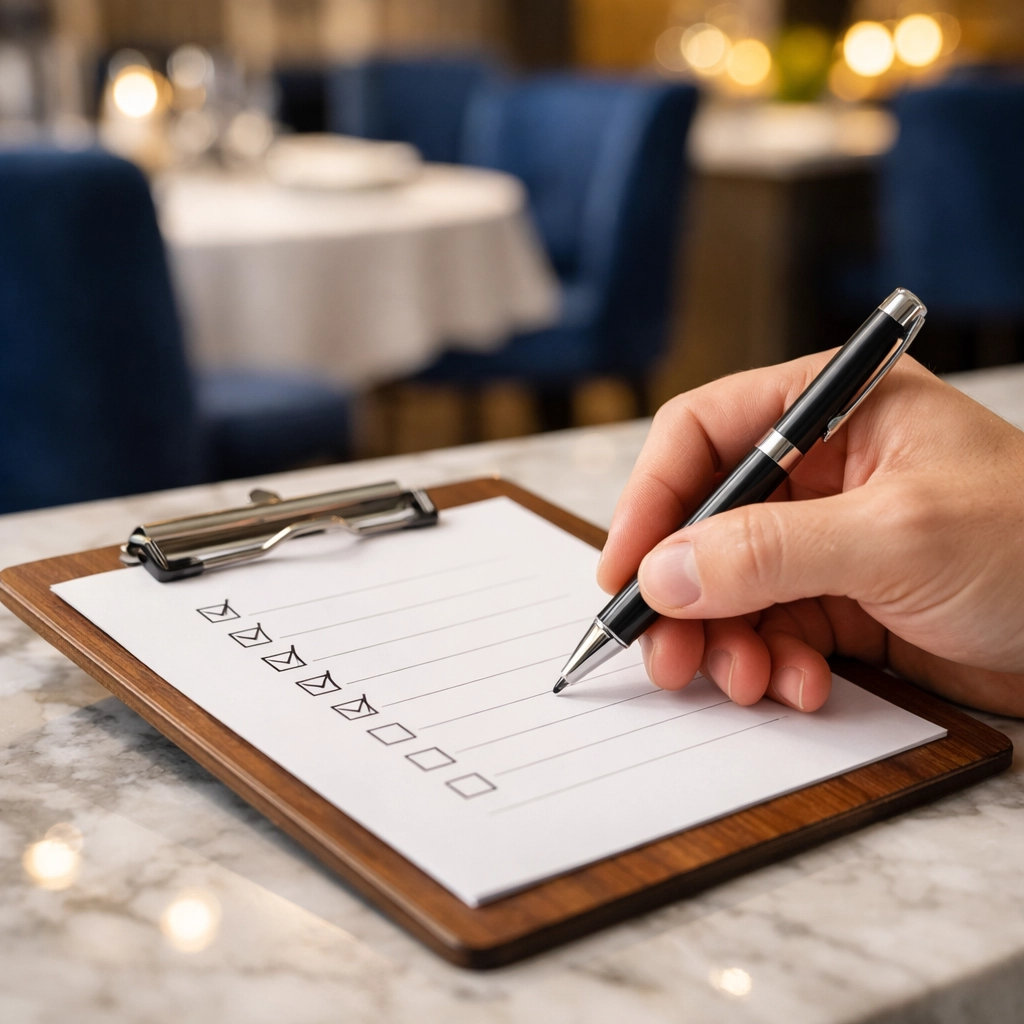 Detailed checklist for professional house cleaning in Franklin ensuring quality and efficiency.