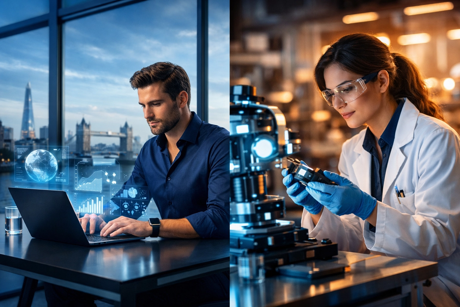 Tech entrepreneur and research scientist representing UK Global Talent visa candidates