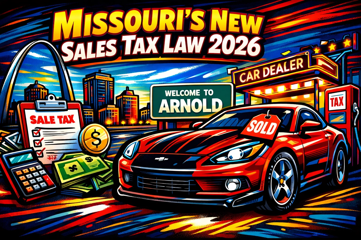 [HERO] Missouri's New Sales Tax Law 2026: What Arnold Car Buyers Need to Know Before You Buy
