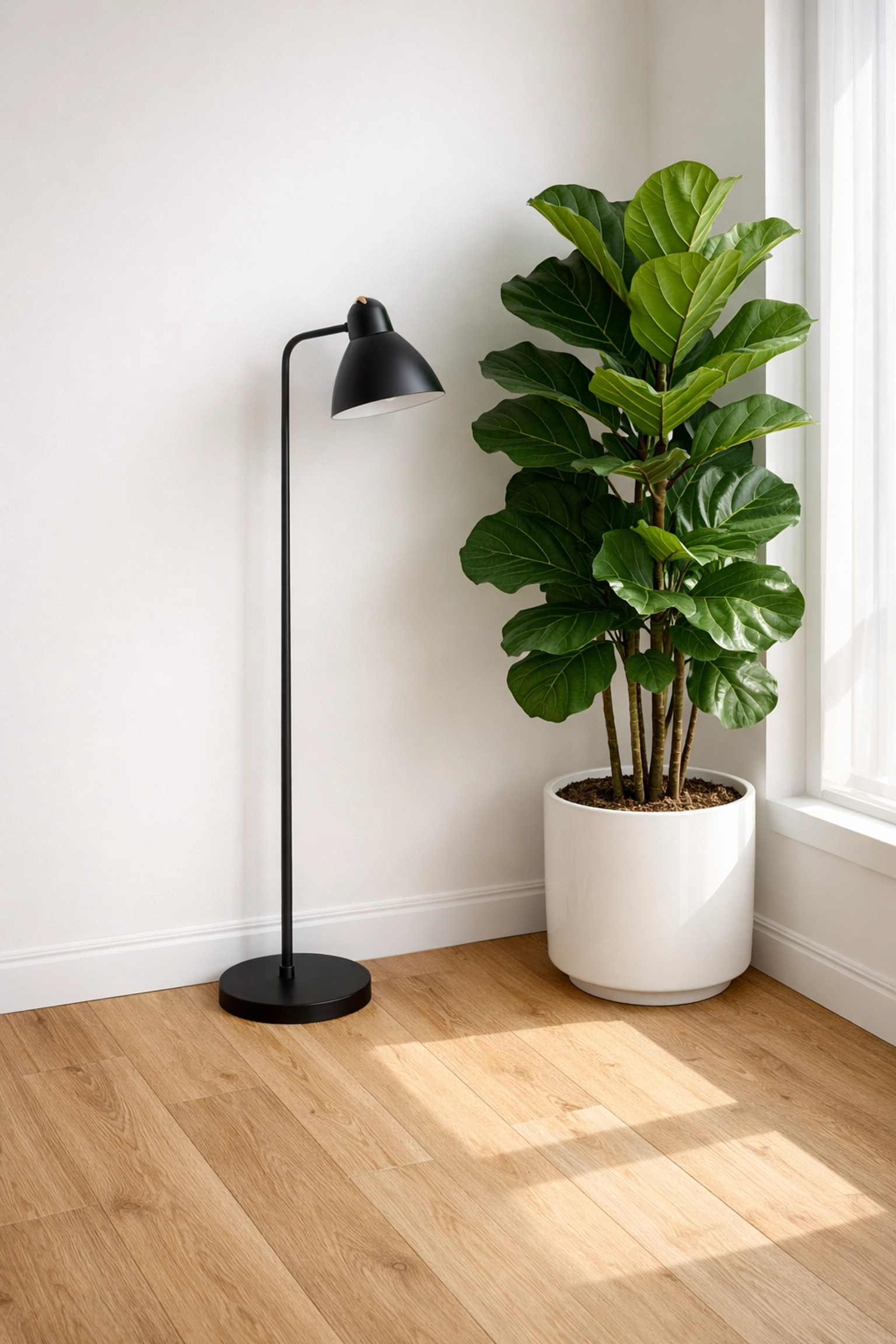 Renovated interior with oak flooring showing high-ROI property upgrades for better DSCR financing.