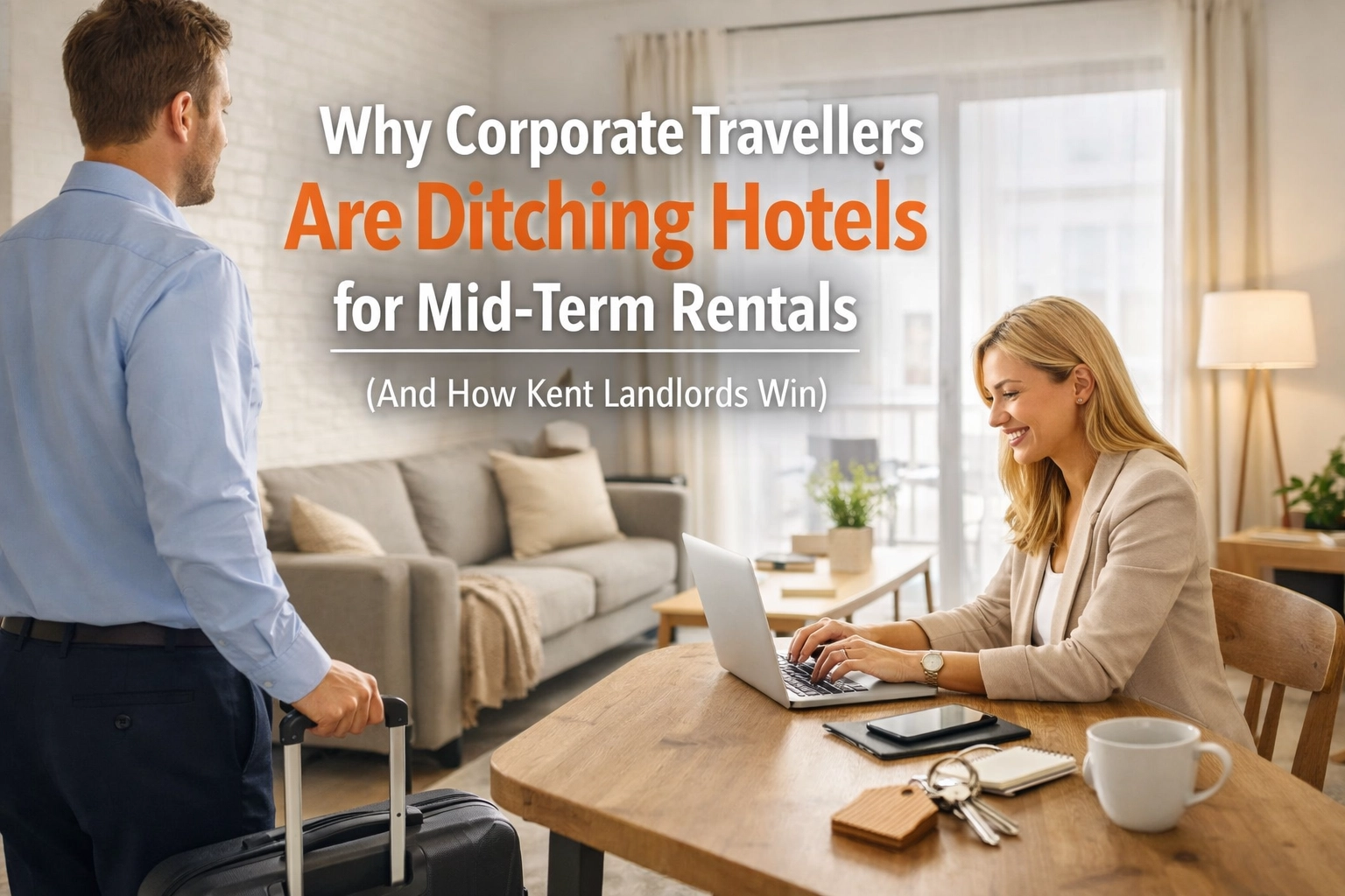 [HERO] Why Corporate Travellers Are Ditching Hotels for Mid-Term Rentals (And How Kent Landlords Win)