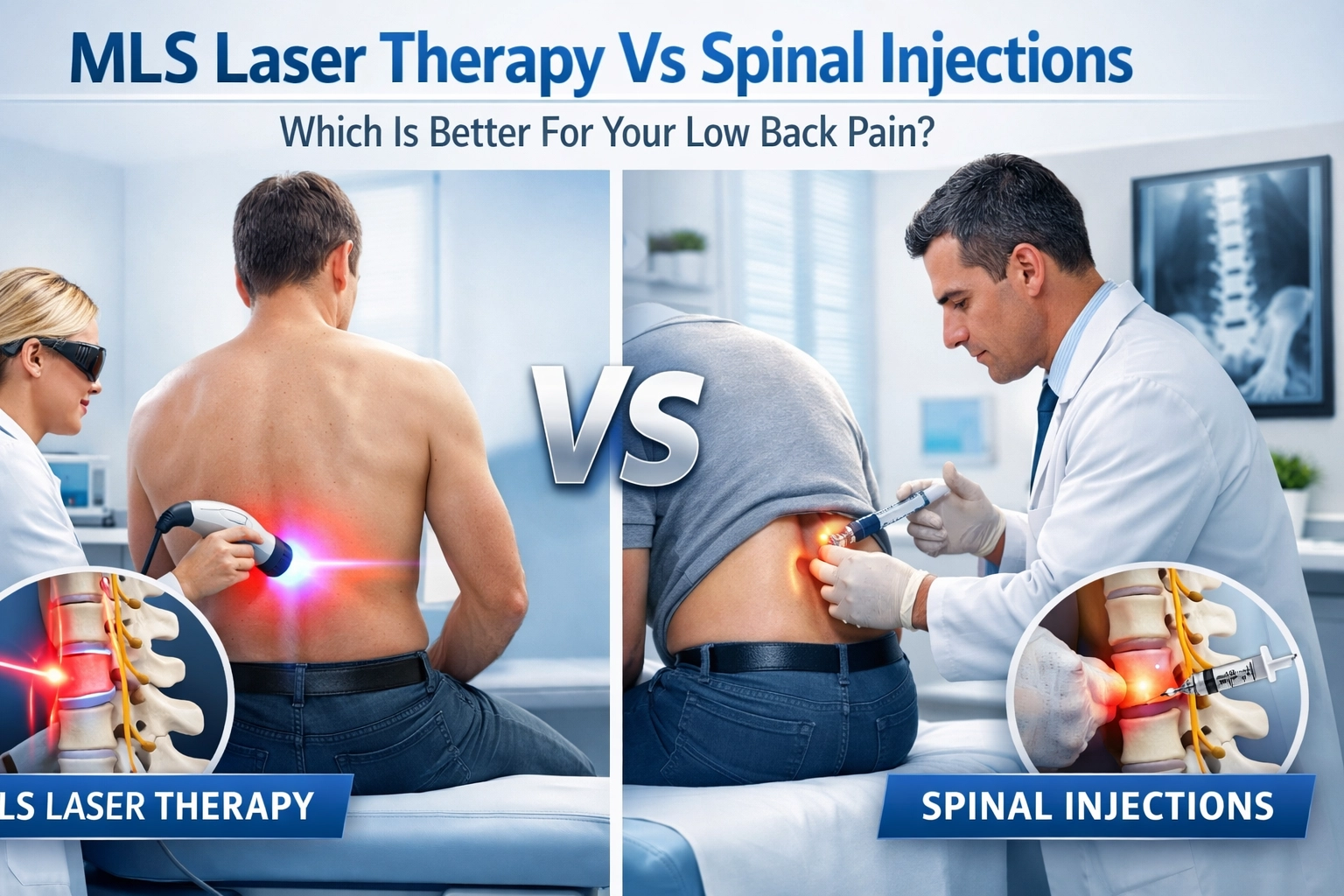 [HERO] MLS Laser Therapy Vs Spinal Injections: Which Is Better For Your Low Back Pain?