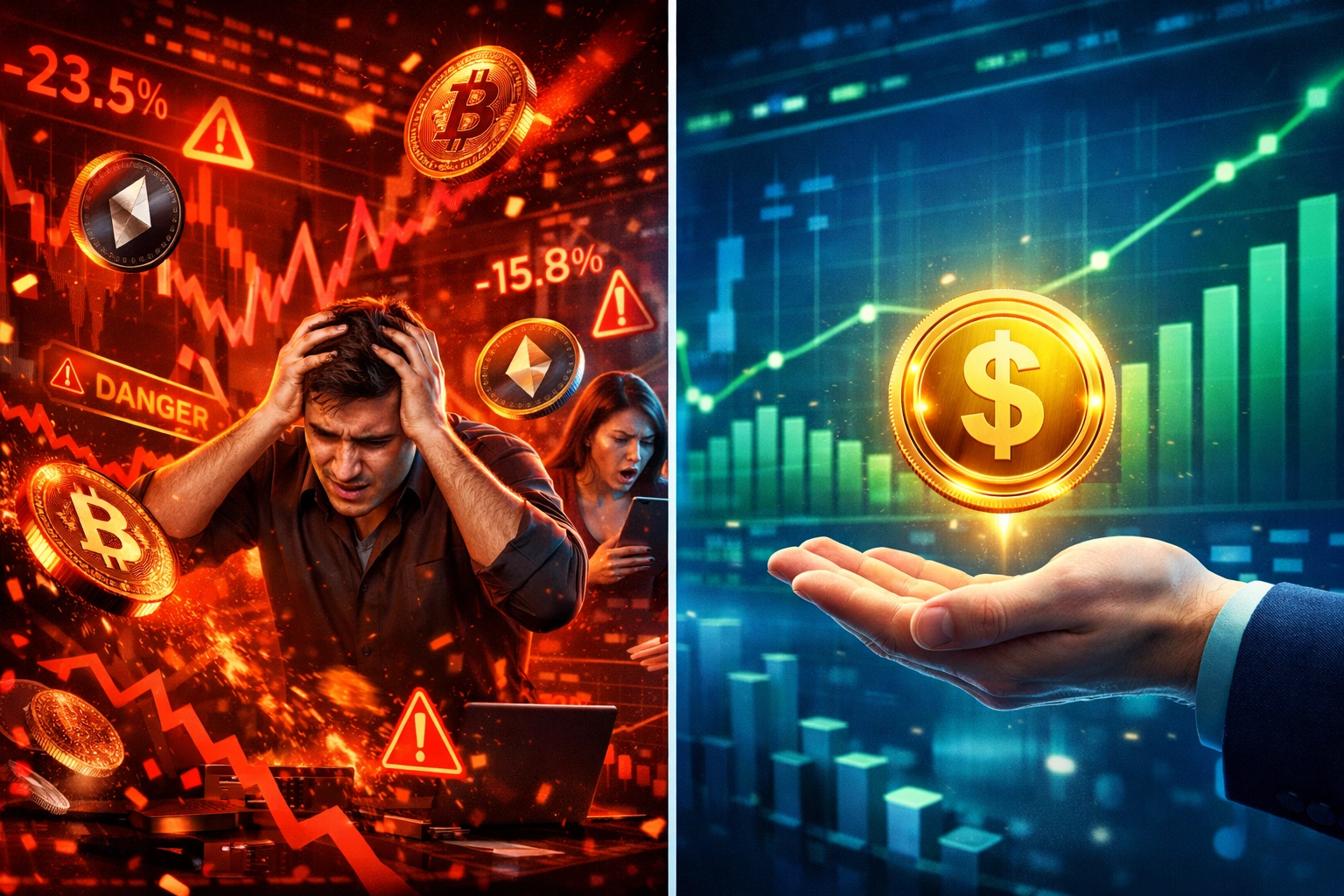 Cryptocurrency volatility vs stablecoin stability comparison for merchant payments