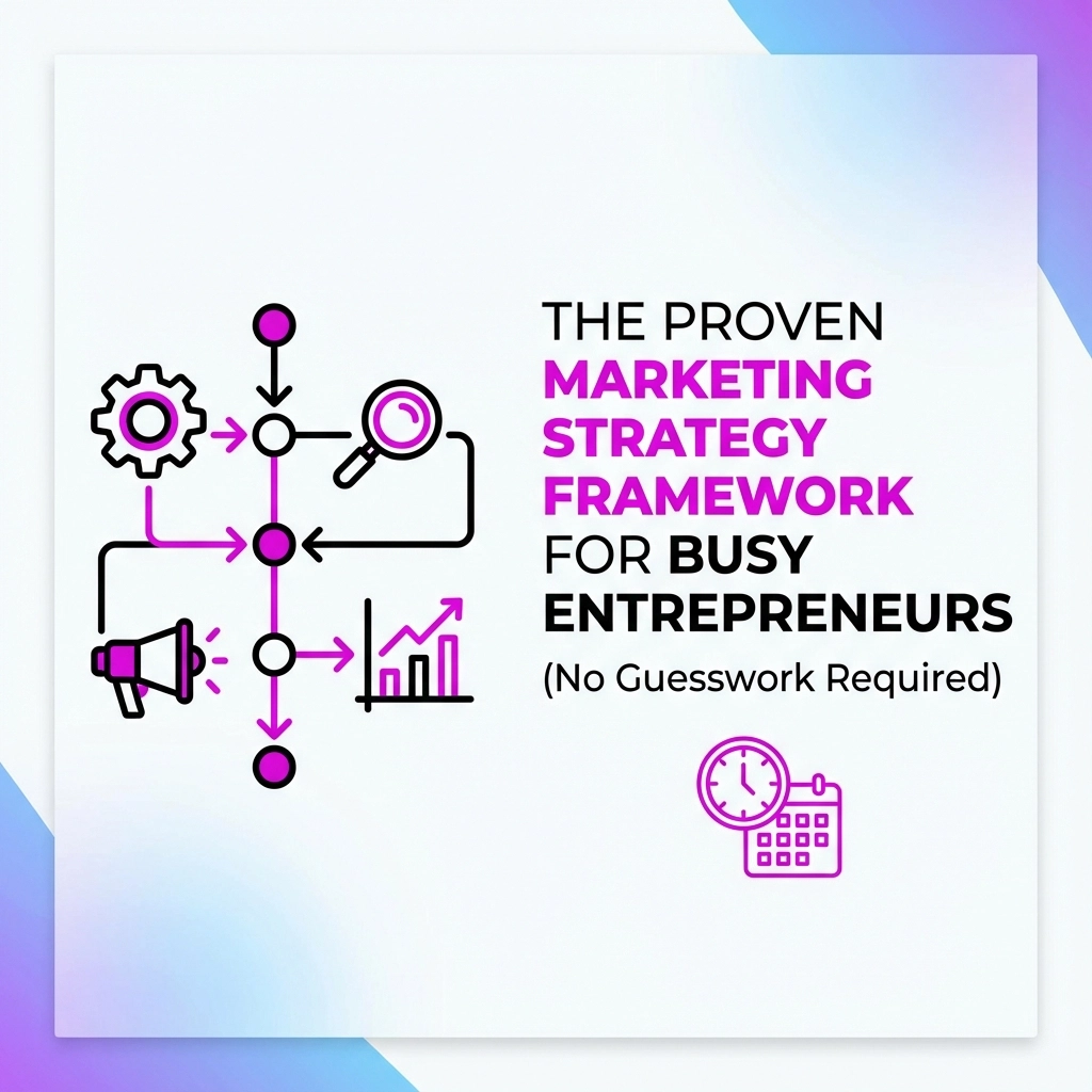 The Proven Marketing Strategy Framework for Busy Entrepreneurs (No Guesswork Required)