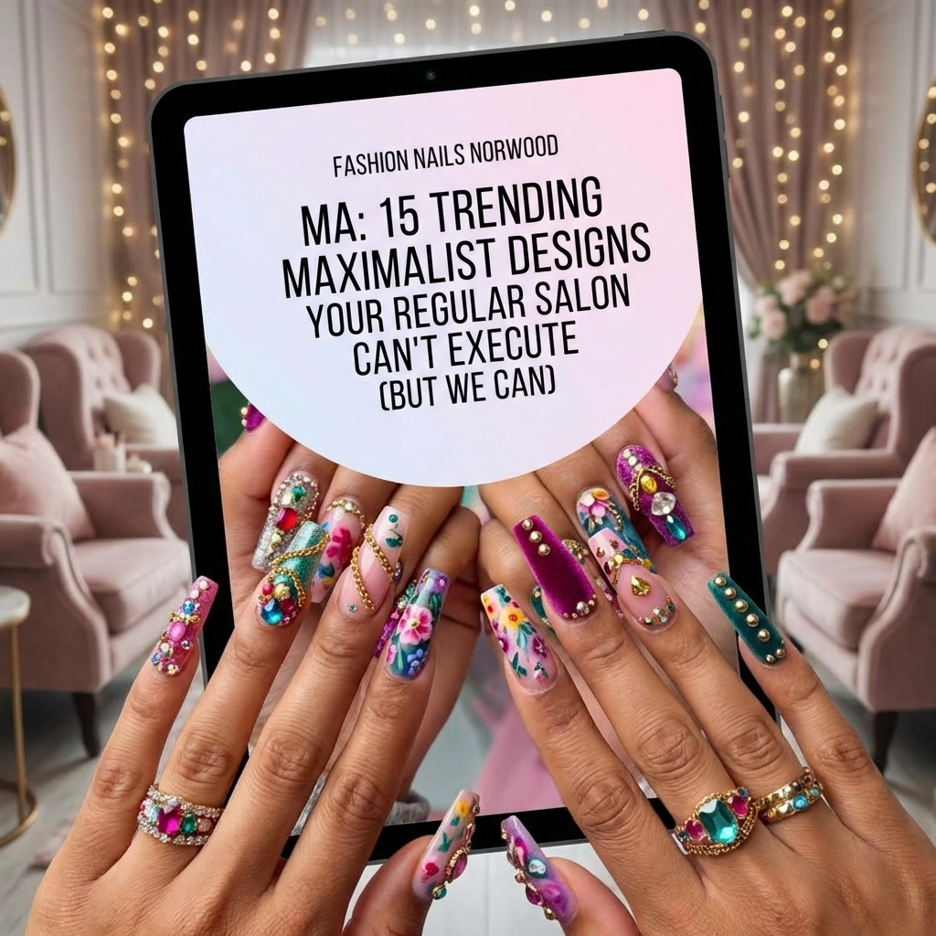 Fashion Nails Norwood MA: 15 Trending Maximalist Designs Your Regular Salon Can't Execute (But We Can)