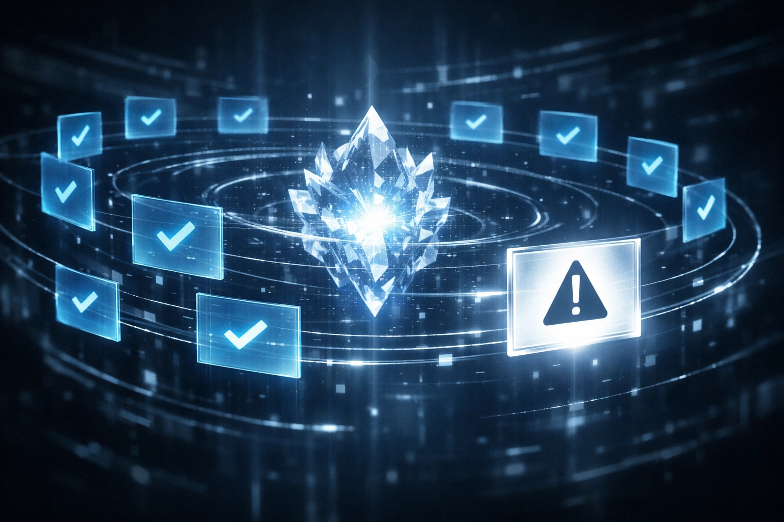 AI-driven decision intelligence system automating approvals and flagging exceptions for human oversight.