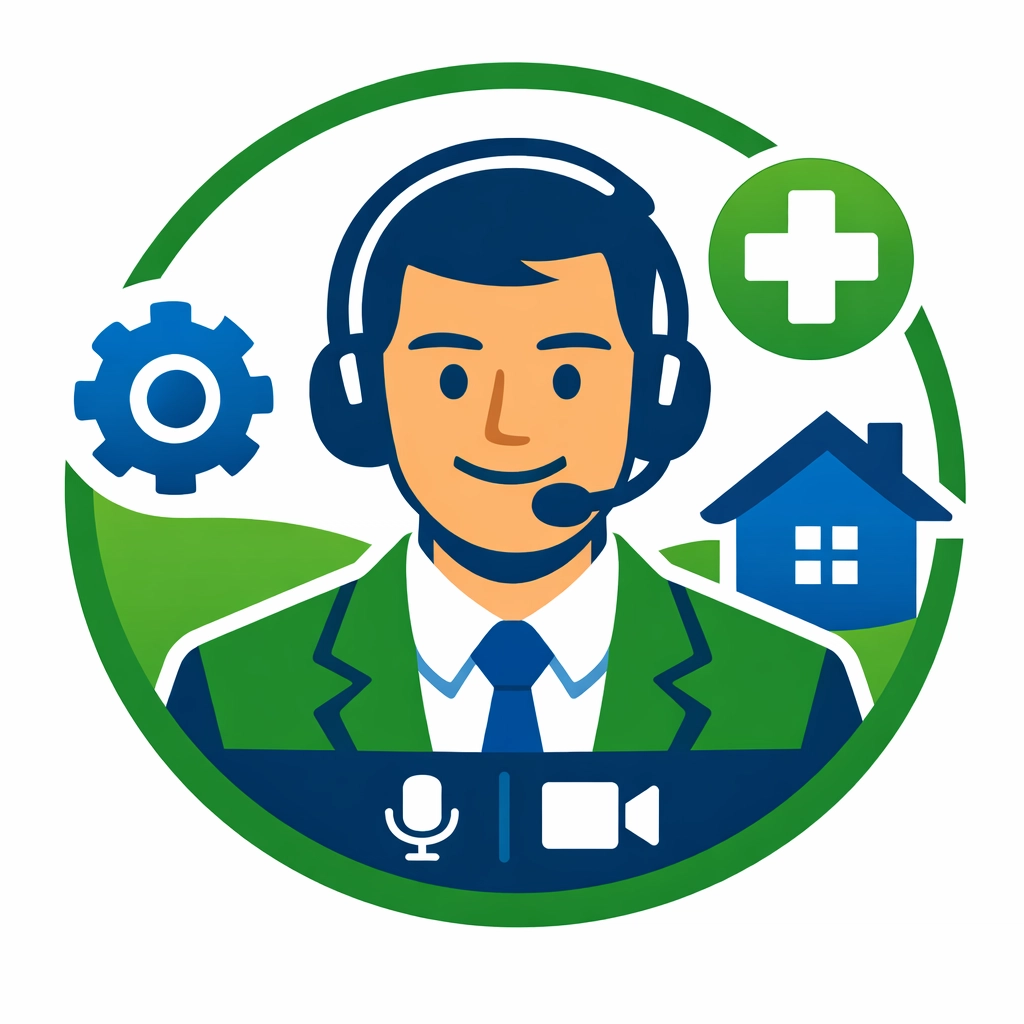 Expert tax professional providing concierge virtual tax services via video call.