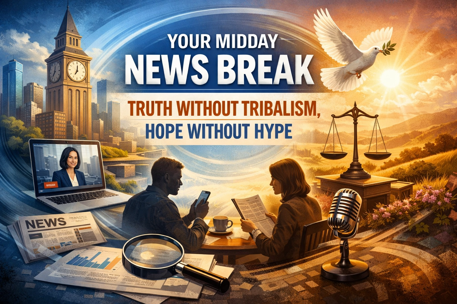 [HERO] Your Midday News Break: Truth Without Tribalism, Hope Without Hype