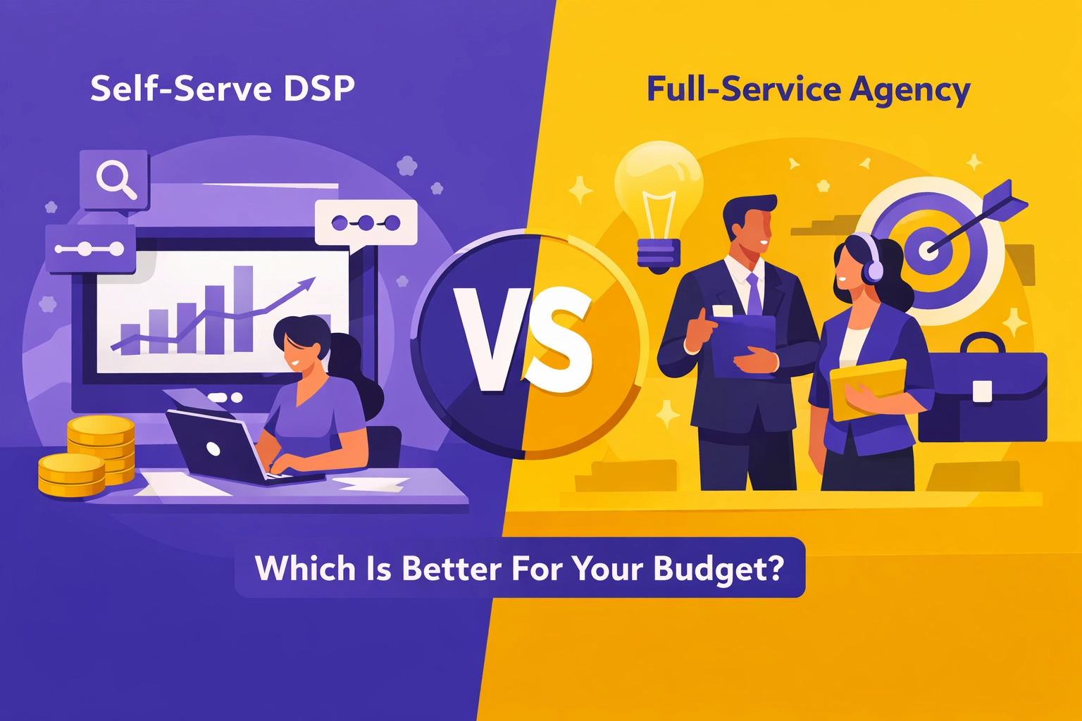 [HERO] Self-Serve Demand Side Platform or Full-Service Agency? Which Is Better For Your Budget?