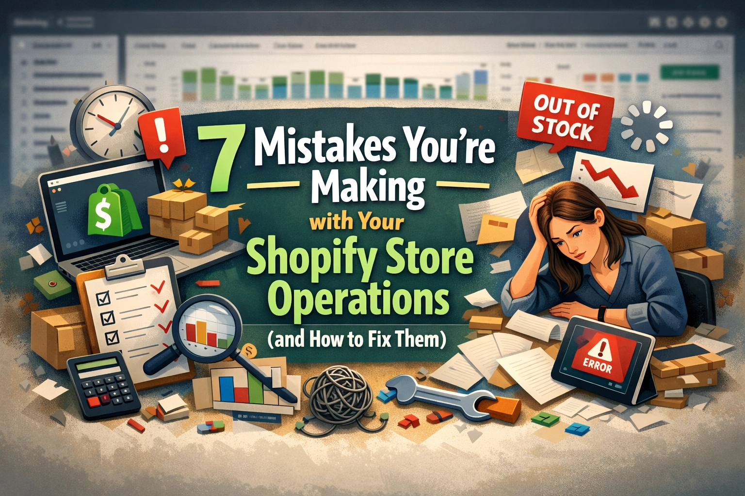 [HERO] 7 Mistakes You’re Making with Your Shopify Store Operations (and How to Fix Them)