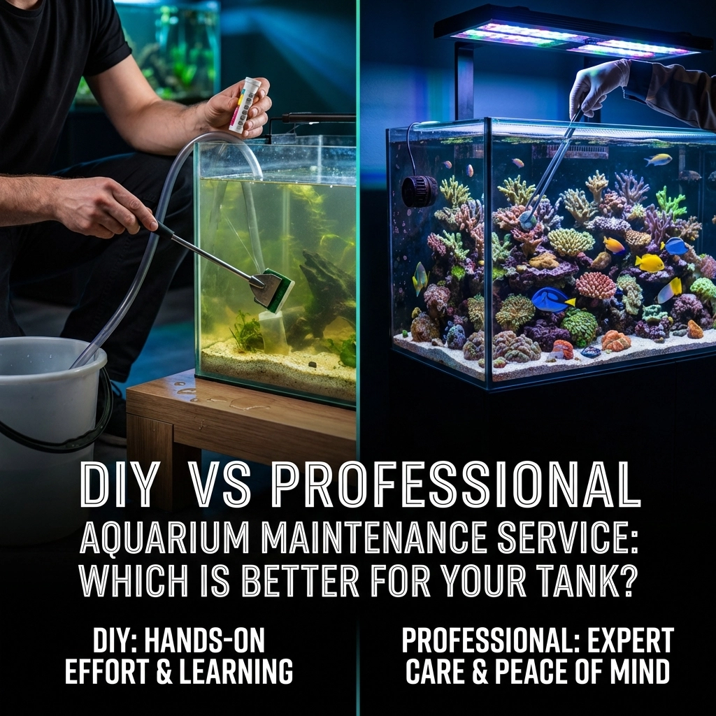 [HERO] DIY Vs Professional Aquarium Maintenance Service: Which Is Better For Your Tank?