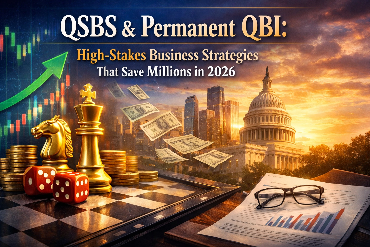 [HERO] QSBS & Permanent QBI: High-Stakes Business Strategies That Save Millions in 2026