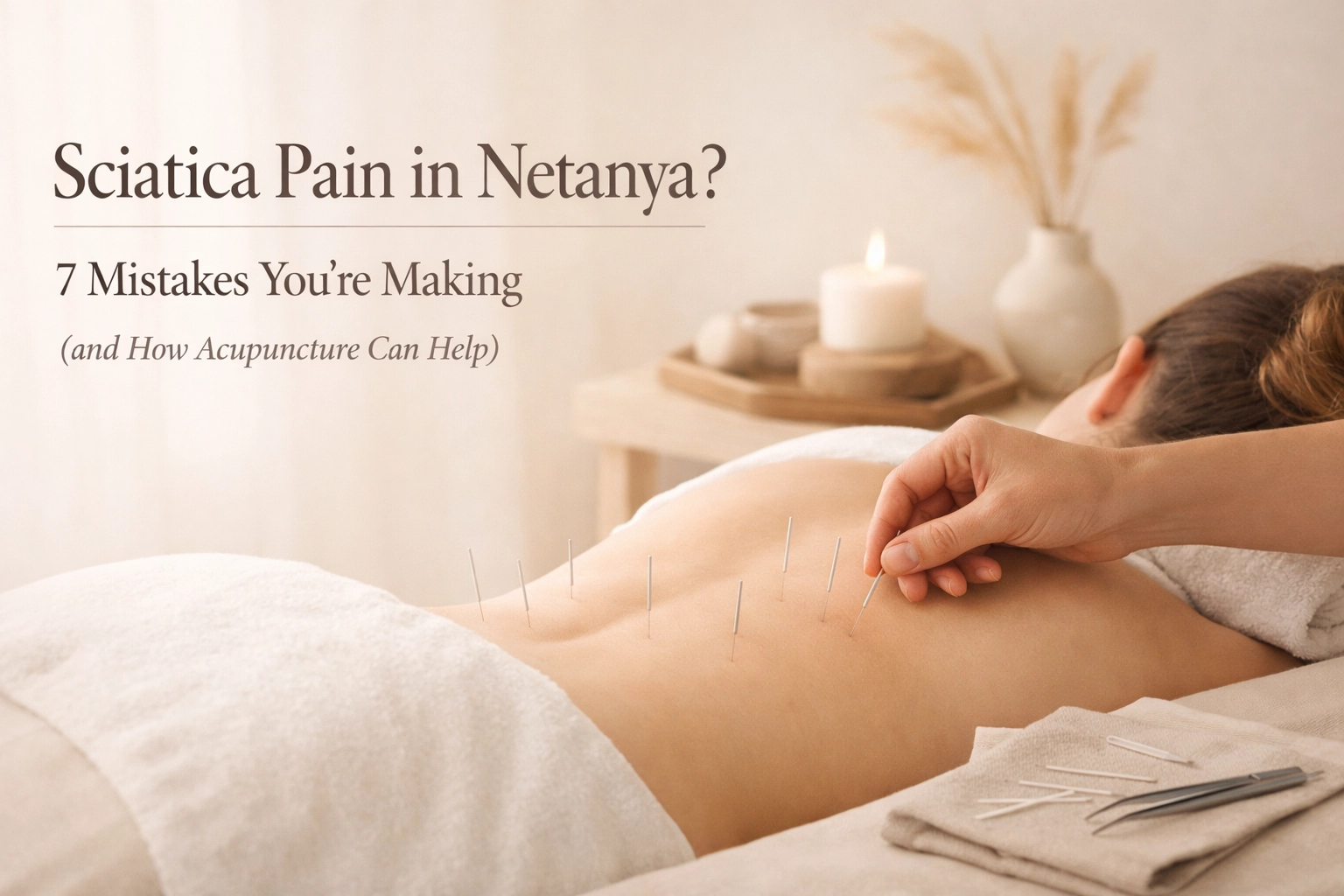 [HERO] Sciatica Pain in Netanya? 7 Mistakes You