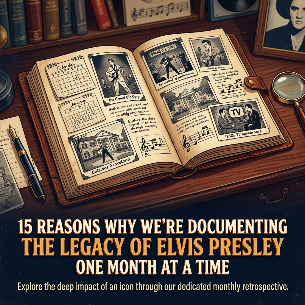 15 Reasons Why We’re Documenting the Legacy of Elvis Presley One Month at a Time