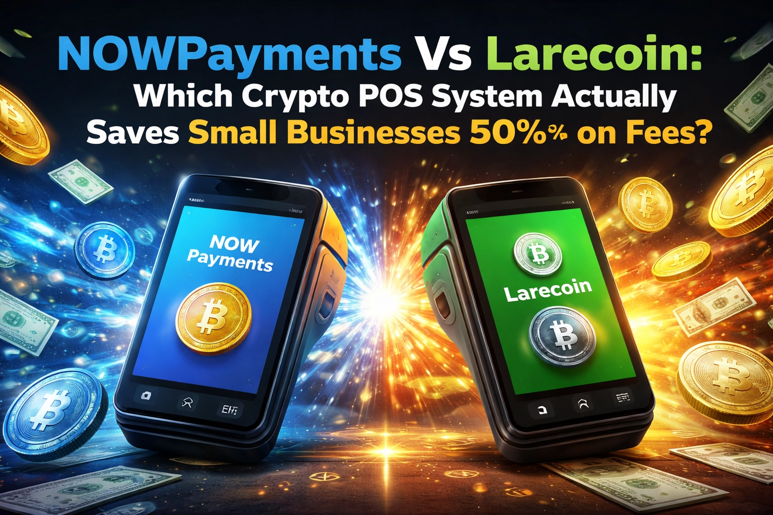[HERO] NOWPayments Vs Larecoin: Which Crypto POS System Actually Saves Small Businesses 50%+ on Fees?