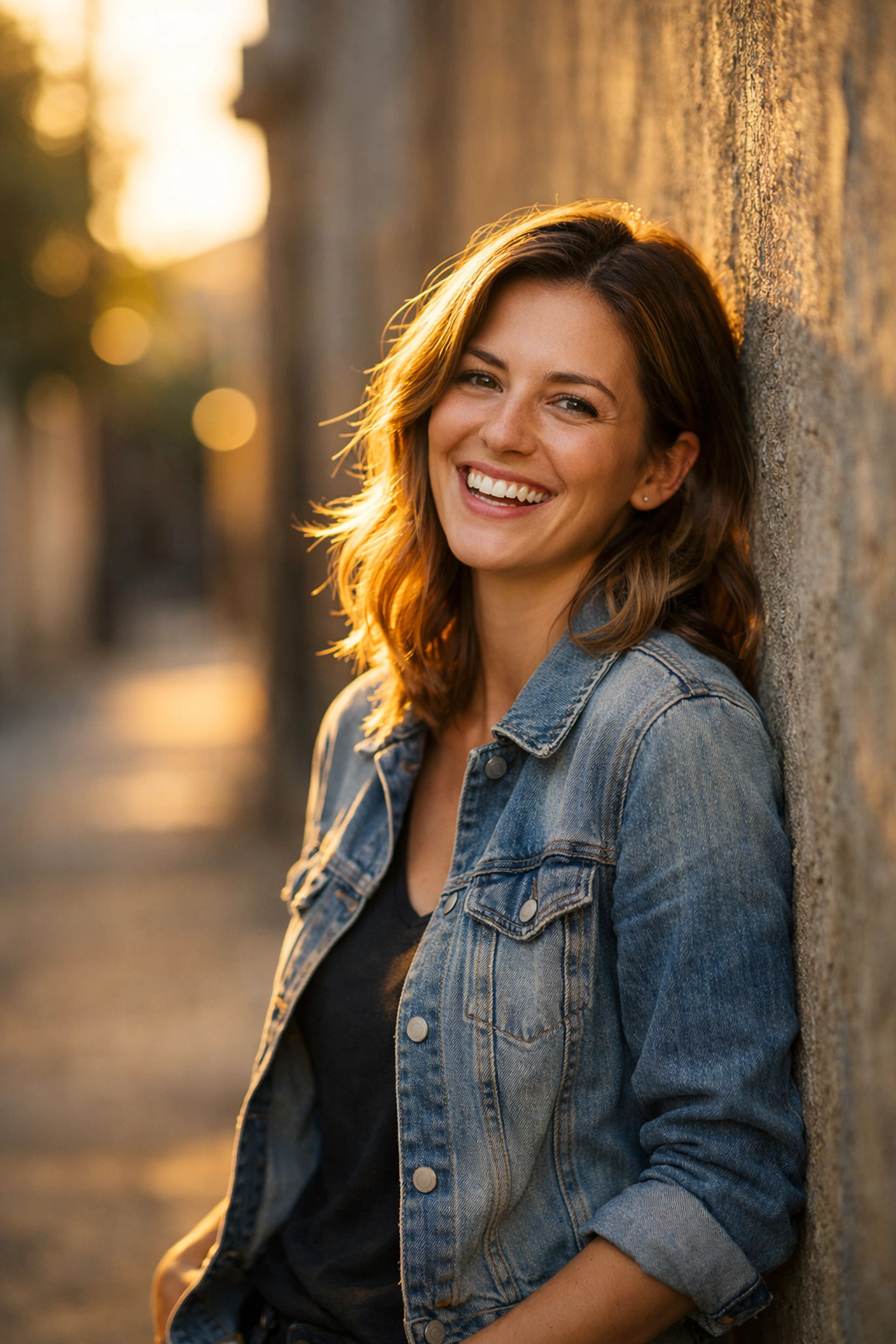 Environmental portrait photography techniques showcasing professional composition and golden hour light.